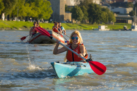 Danube rafting adventure on water trail "Hainburg - Devín - Bratislava"